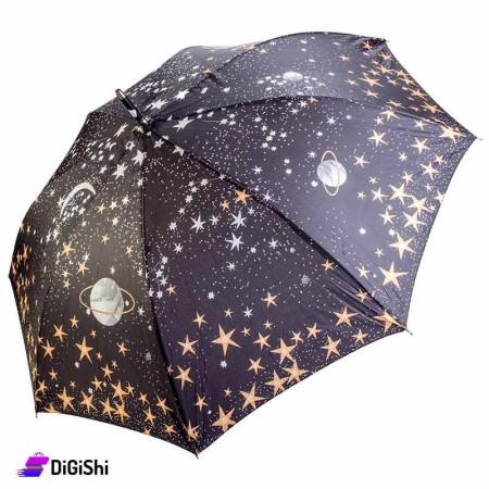 Galaxy Umbrella - Black