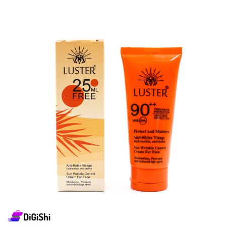Luster Transparent Sunscreen 90 SPF