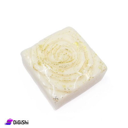 Rose Soap - White