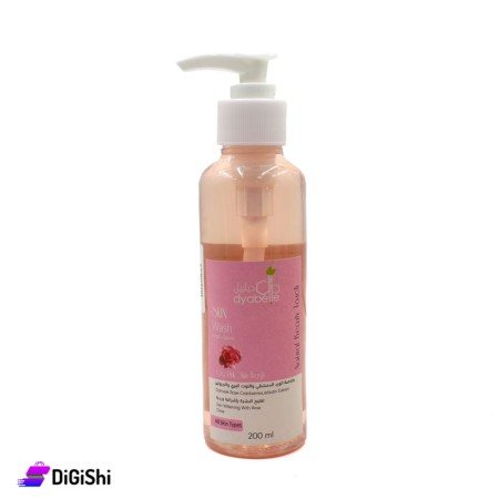 Dyabelle Daily Skin Wash For All Skin Type with Damask Rose & Cranberry & Arbutin Extracts