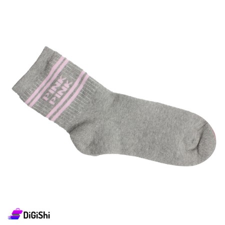 Al Samah Towelie Women Socks - Gray