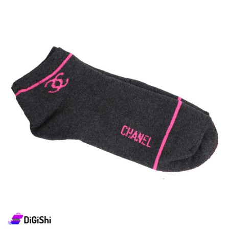 Al Samah Women's Towelie Socks - Dark Gray