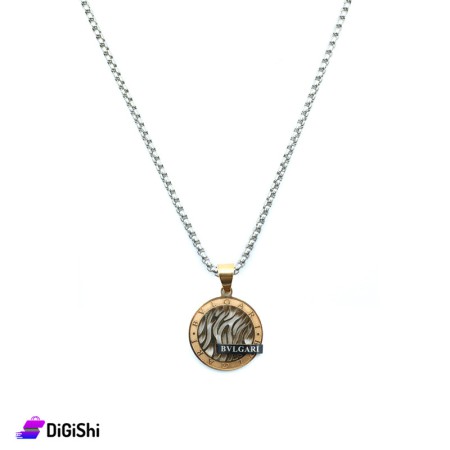 BVLGARI Men's Bronze & Silver Necklaces