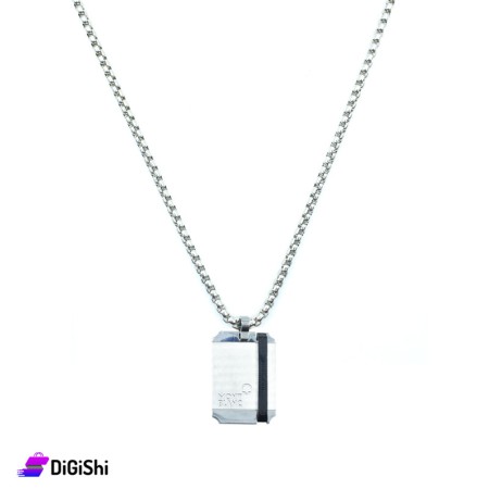 MONT BLANC Men's Silver Necklaces With a pendant