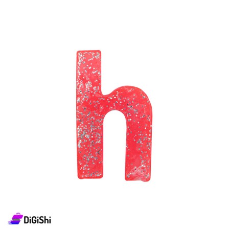  Letter h Soap - Red