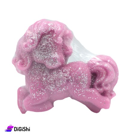 pony Soap - Purple With Glitter