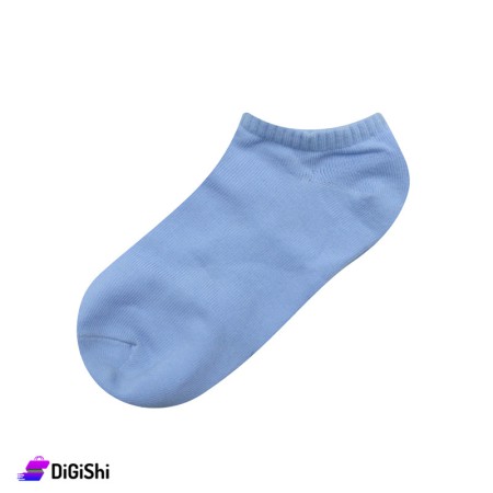 ZOX Pair Of Cotton Short Women's Socks - Blue