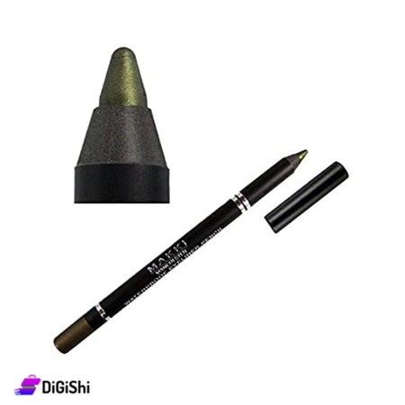 MAKKI Waterproof eyeliner pencil - Shimmery Golden Olive