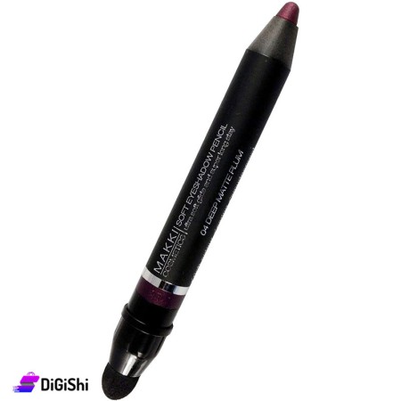 MAKKI Soft Eyeshadow Pencil - 04 Deep Matte Plum