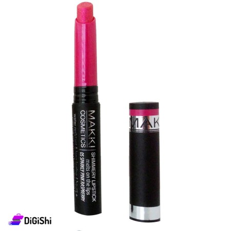 MAKKI Shimmery Lipstick - 05 Sparkly Pink Raspberry