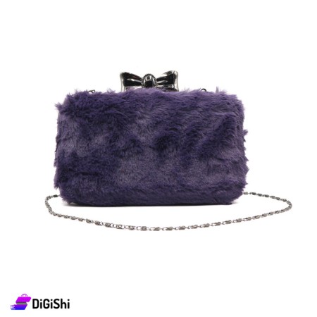 Women's Evening Bag - Dark Purple