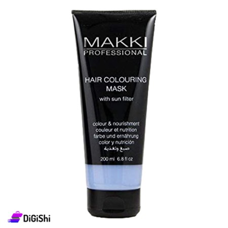 MAKKI Semi Hair Colouring Mask - Silver