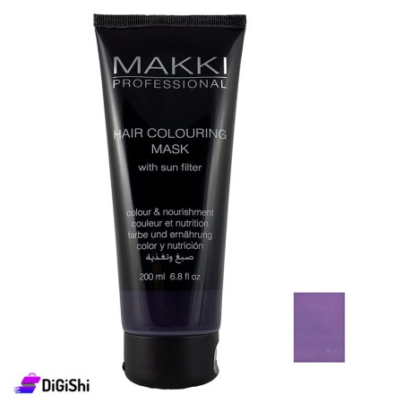 MAKKI Semi Hair Colouring Mask - Violet