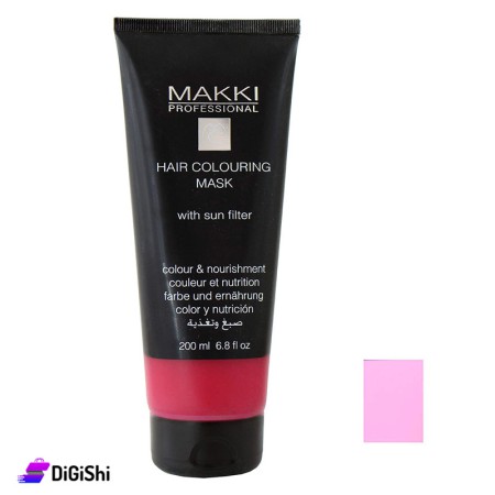 MAKKI Semi Hair Colouring Mask - Bubble Gum