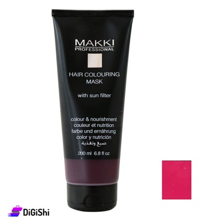 MAKKI Semi Hair Colouring Mask - Strawberry
