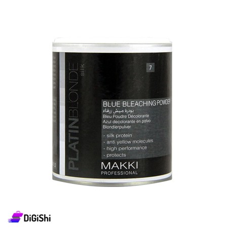 بودرة ميش زرقاء 150 غ Makki Blue Hair Bleaching Powder Box