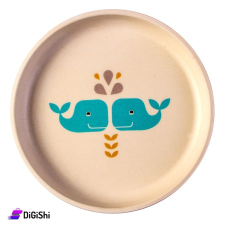 Whale Bambo Plate
