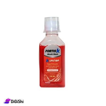 Fortis K Antiseptic Mouthwash Strawberry Flavored - 150 ml