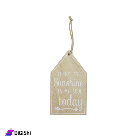 Home Wood Wall Decor - There Is Sunshine
