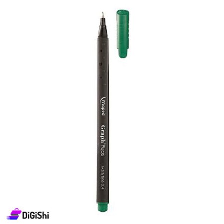 قلم تظليل رفيع غرافيك بيبس Maped - أخضر
