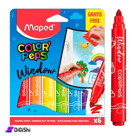 Maped Color'Peps Window Felt Tip Markers