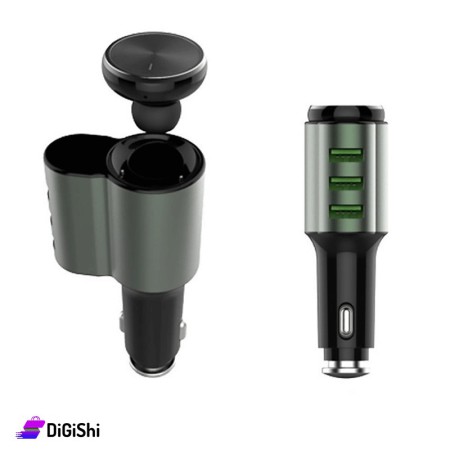 LDNIO CM21 Bluetooth Headset and Car Charger