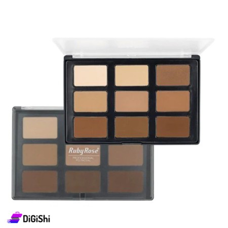 Ruby Rose HB 7208 Contouring Powder Palette