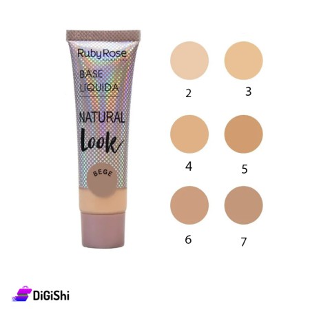 Ruby Rose Natural Look HB 8051 Foundation - Bege