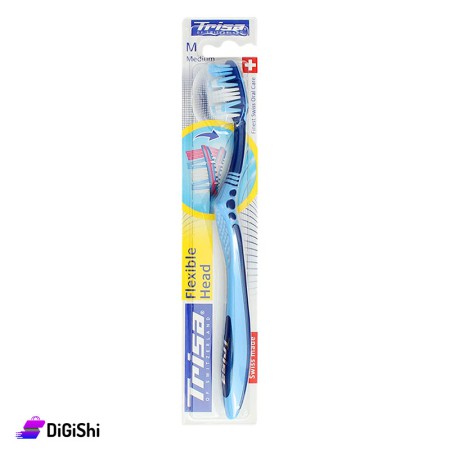 TRISA Flexible Head Toothbrush - Blue