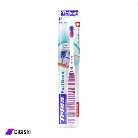 TRISA Feel Good Toothbrush - Purple