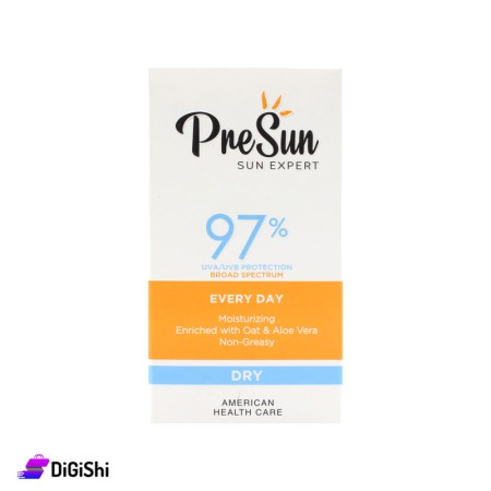 PreSun Sunscreen 97% Protection - For Dry Skin