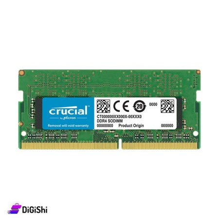 ذاكرة وصول عشوائي (RAM) 4 غيغا بايت DDR4 نوع Crucial