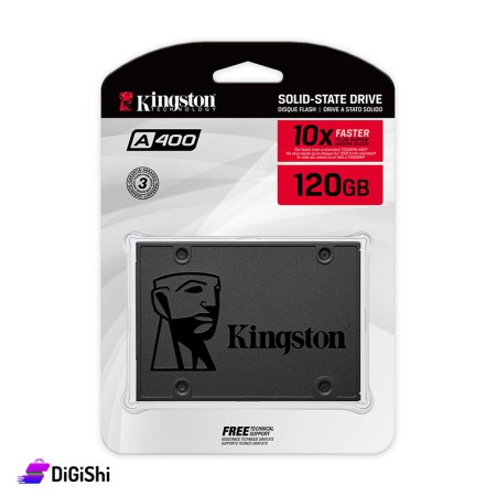 Kingstone A400 Solid State Drive - 120GB