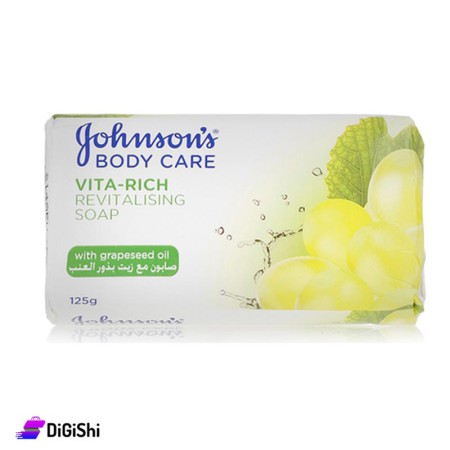 Johnsons Vita-Rich Revitalizing Grape Seed Extract Soap