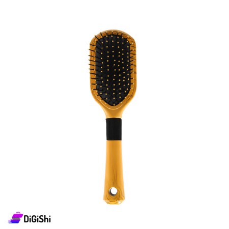 Oval Plastic Hair Brush With Plastic Bristles
