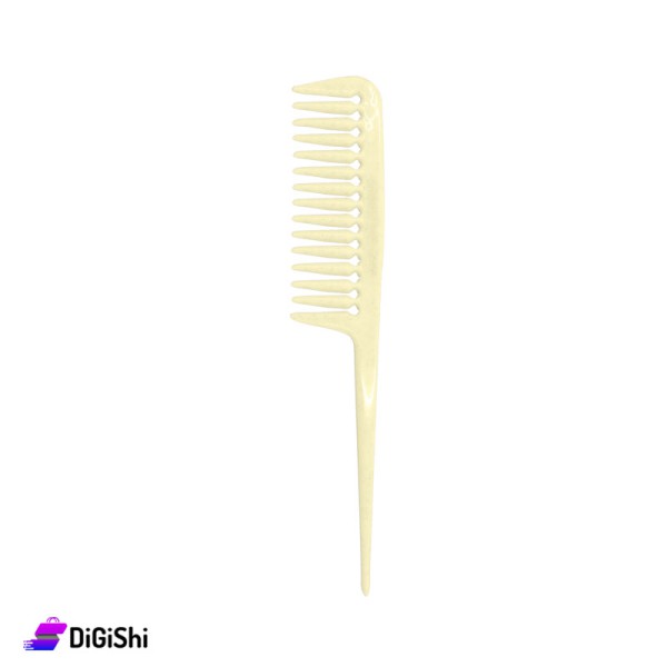 Shop BEST GIRL Wide Tooth Hair Comb - Light Yellow | DiGiShi