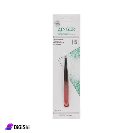 Zinger Hair Tweezer - Black and Red