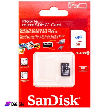 كرت ذاكرة SanDisk 16GB