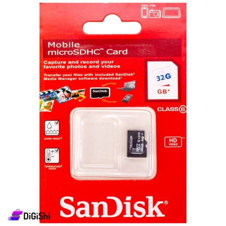 كرت ذاكرة SanDisk 32GB