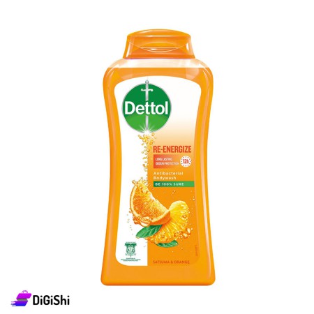 جل استحمام بالبرتقال Dettol Re-Energize Antibacterial