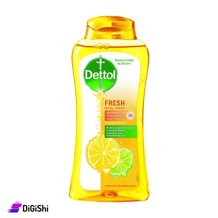 جل استحمام بالليمون المنعش Dettol Fresh Anti-Bacterial
