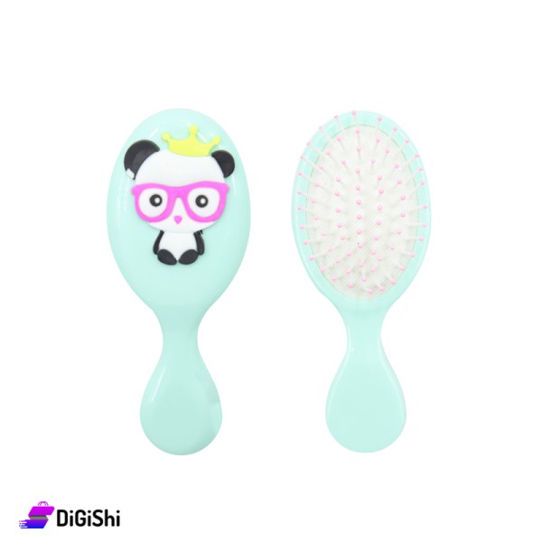 Shop Kids Plastic Hair Brush With Plastic Bristles and Panda...
