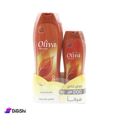 Oliva Offer Of Two Packs Of Shampoo With Henna Extract