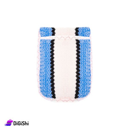 Glove Bath Loofah - Blue