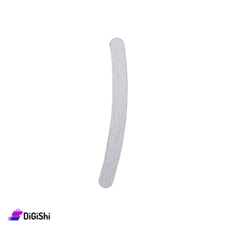 Double Sided Slanted Nail File - Gray