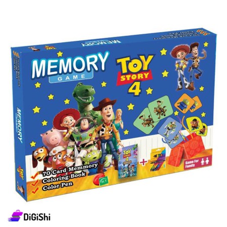 لعبة مطابقة كروت الذاكرة Toy Story