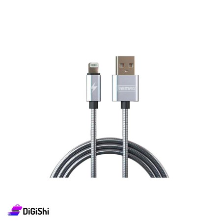 REMAX 080I FOR IPHONE ROSE ٍSILVER CABLE