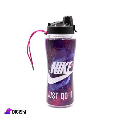 Plastic Water Bottle - Dark Purple