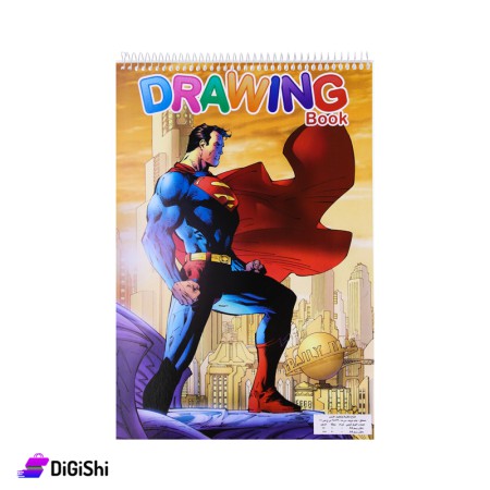 Al-NESER Medium Drawing and Coloring Book Superman Print