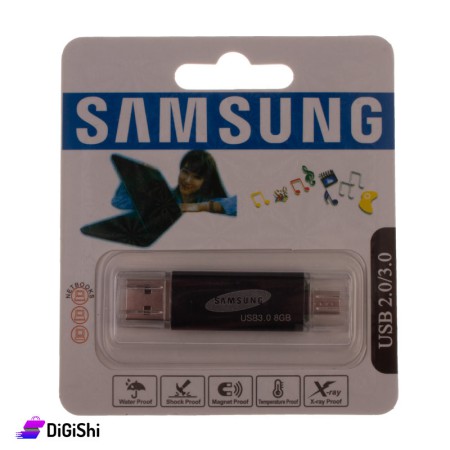 فلاشة Samsung 8GB - اسود